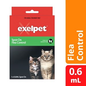 EXELPET EXELPET Spot On Flea Control CatKitten 1 x 0.6mL-70